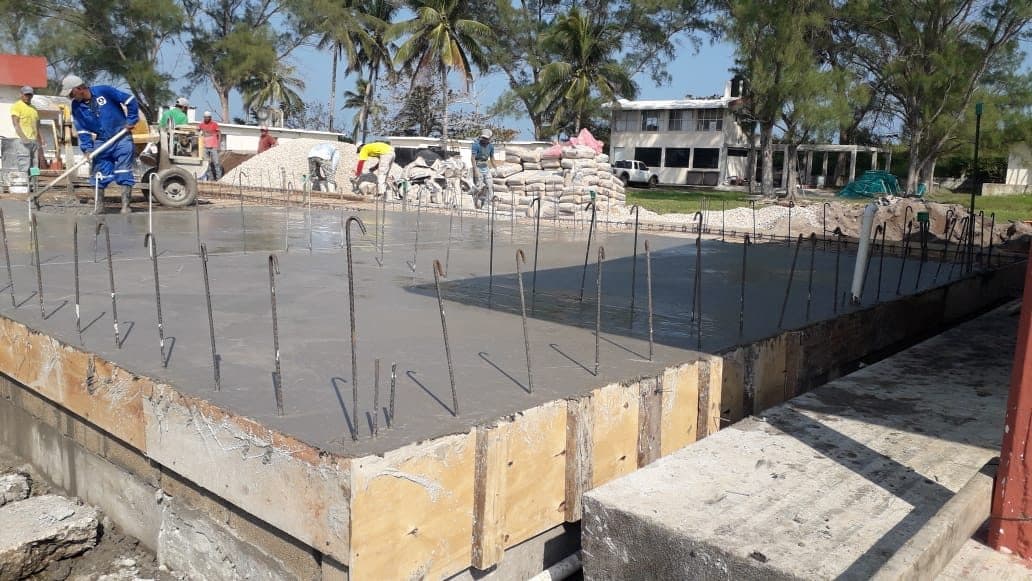 Colado de losa en obra civil FITA